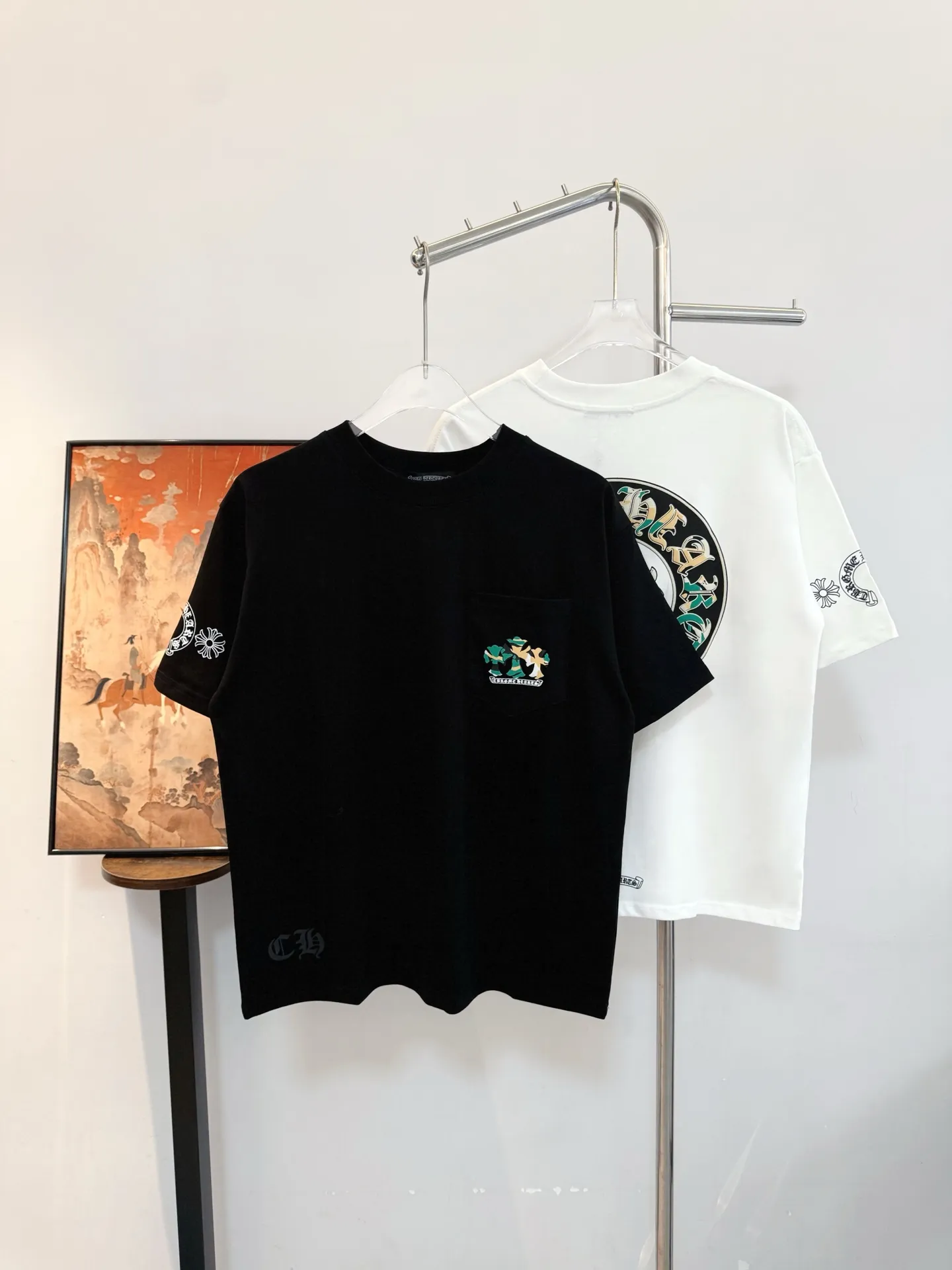 v 93 g 32 Versatile os Classic Same Style Black White Size S M L XL